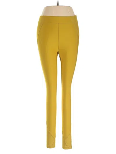 Pre-owned Prana Active Pants In Yellow