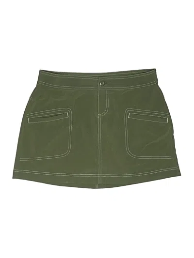 Pre-owned Prana Active Skort In Green