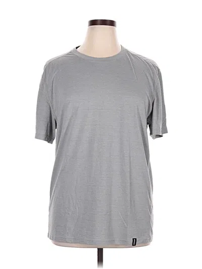 Pre-owned Prana Active T-shirt In Gray