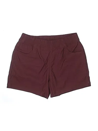 Pre-owned Prana Athletic Shorts In Burgundy