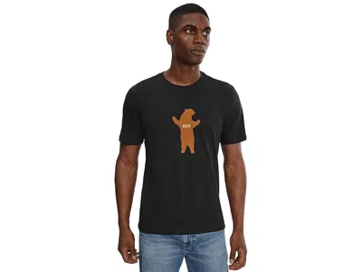 Prana Bear Squeeze Journeyman Short Sleeve T-shirts In Black