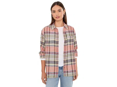 Prana Cabin Core Flannel Women's Clothing Plaid: Md (women's 8-10), Cotton/polyester In Multi
