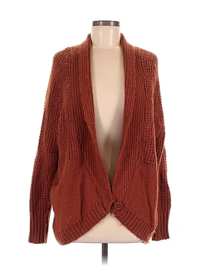 Pre-owned Prana Cardigan Sweater In Brown