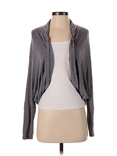 Pre-owned Prana Cardigan Sweater In Gray