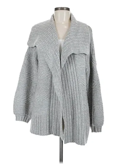 Pre-owned Prana Cardigan Sweater In Gray