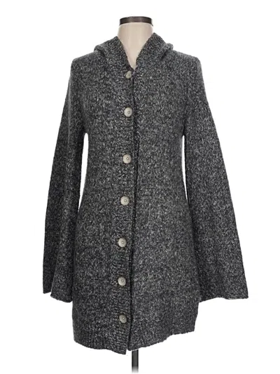 Pre-owned Prana Cardigan Sweater In Gray