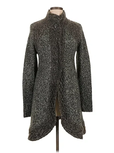 Pre-owned Prana Cardigan Sweater In Gray