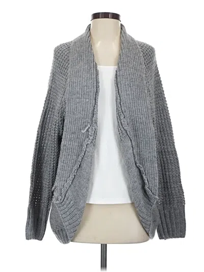 Pre-owned Prana Cardigan Sweater In Gray