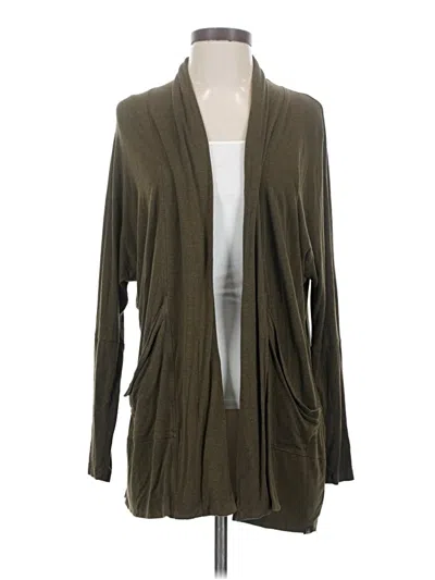 Pre-owned Prana Cardigan Sweater In Green