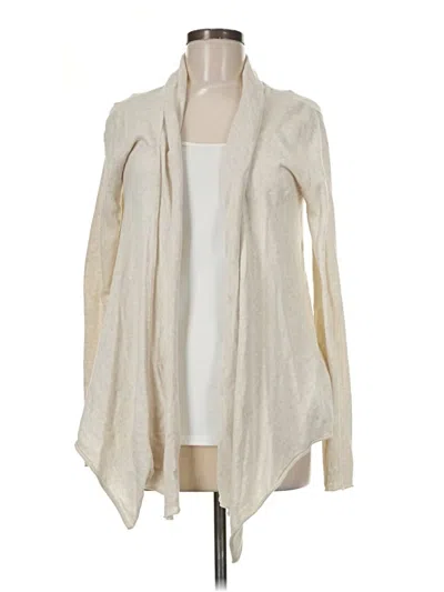 Pre-owned Prana Cardigan Sweater In Ivory