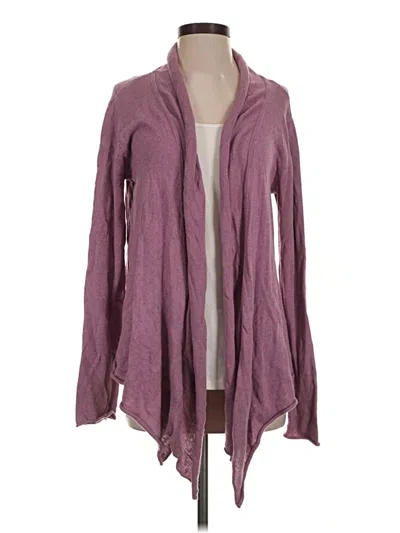 Pre-owned Prana Cardigan Sweater In Purple
