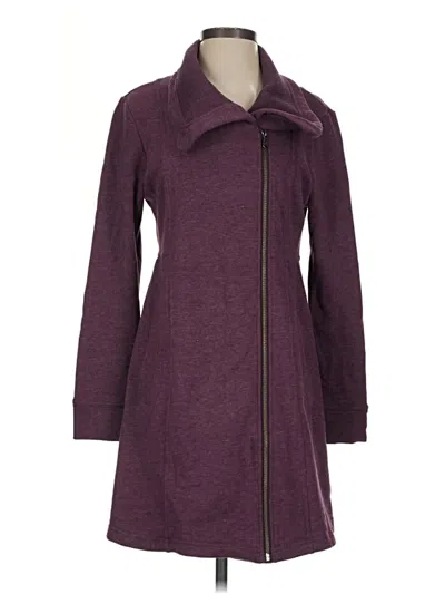 Pre-owned Prana Cardigan Sweater In Purple