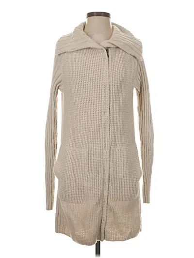 Pre-owned Prana Cardigan Sweater In Tan