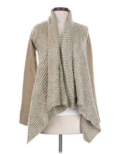 Pre-owned Prana Cardigan Sweater In Tan