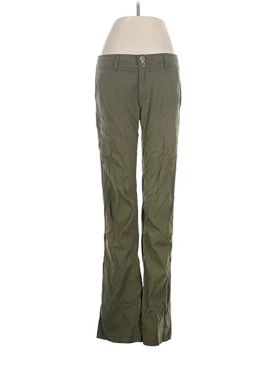 Pre-owned Prana Cargo Pants In Green