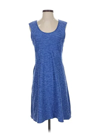 Pre-owned Prana Casual Dress In Blue
