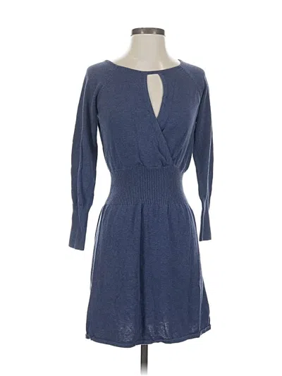 Pre-owned Prana Casual Dress In Blue