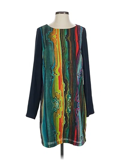 Pre-owned Prana Casual Dress In Blue