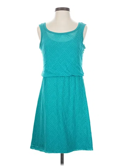Pre-owned Prana Casual Dress In Blue