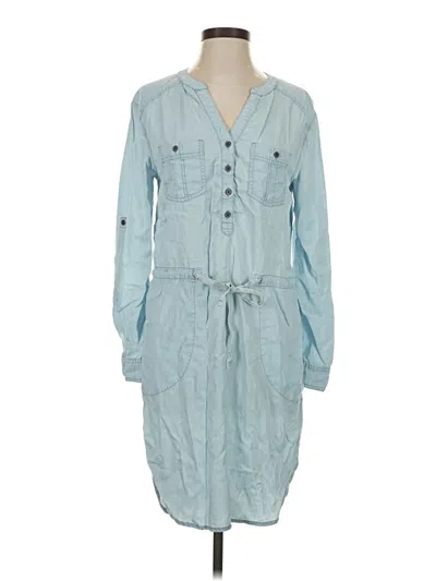 Pre-owned Prana Casual Dress In Blue