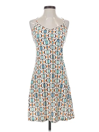 Pre-owned Prana Casual Dress In Blue