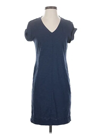 Pre-owned Prana Casual Dress In Blue