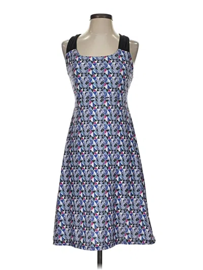 Pre-owned Prana Casual Dress In Blue