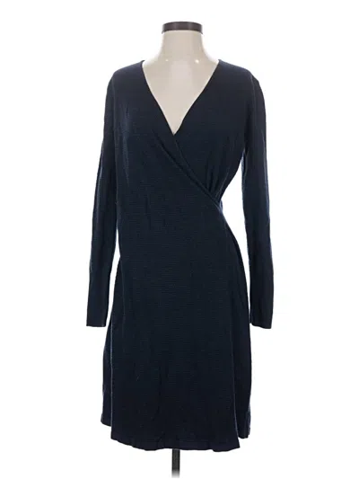 Pre-owned Prana Casual Dress In Blue