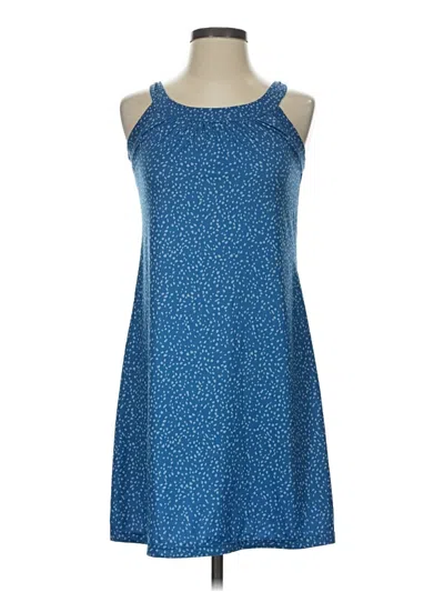 Pre-owned Prana Casual Dress In Blue