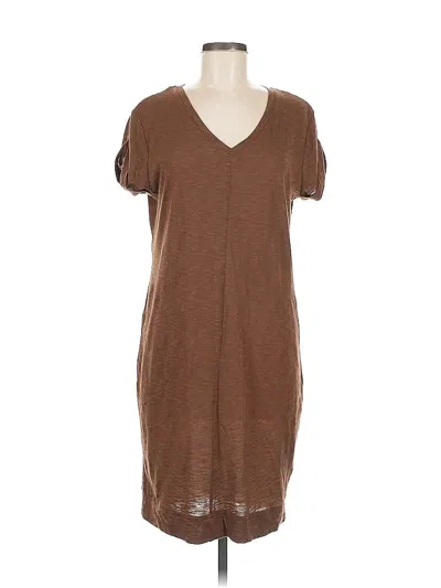 Pre-owned Prana Casual Dress In Brown