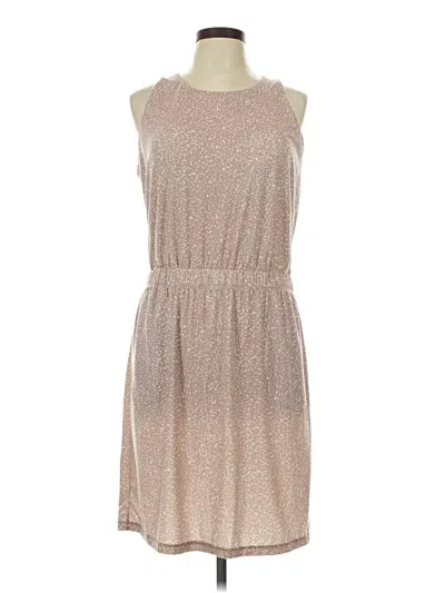 Pre-owned Prana Casual Dress In Brown