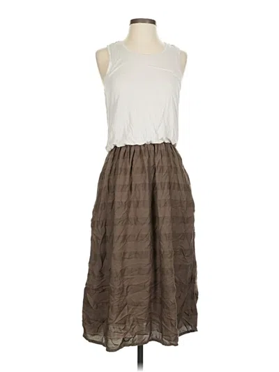 Pre-owned Prana Casual Dress In Brown