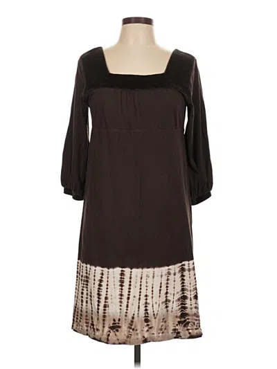 Pre-owned Prana Casual Dress In Brown