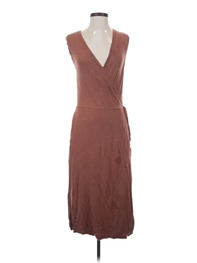 Pre-owned Prana Casual Dress In Brown