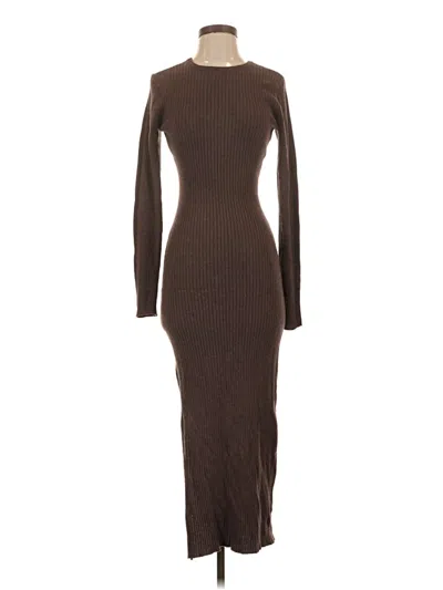 Pre-owned Prana Casual Dress In Brown
