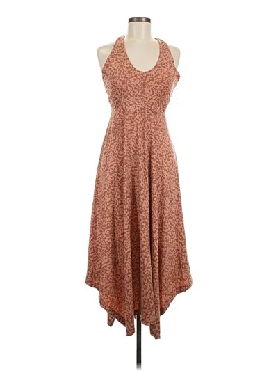 Pre-owned Prana Casual Dress In Brown