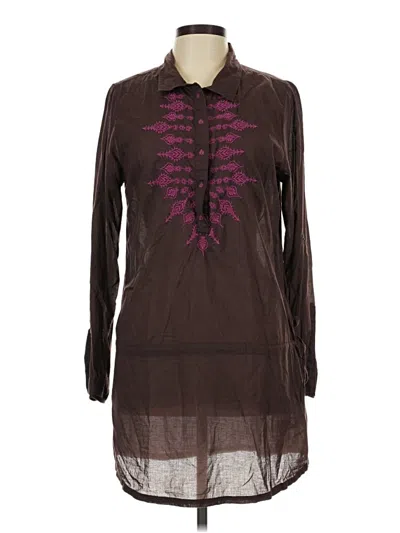 Pre-owned Prana Casual Dress In Brown