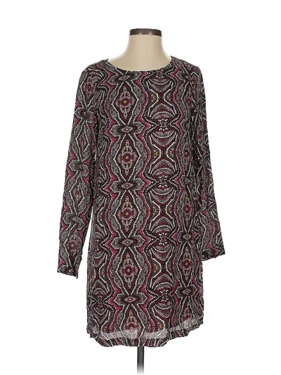 Pre-owned Prana Casual Dress In Burgundy