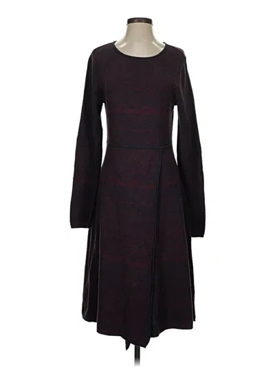 Pre-owned Prana Casual Dress In Burgundy