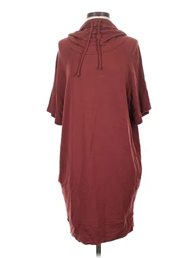 Pre-owned Prana Casual Dress In Burgundy