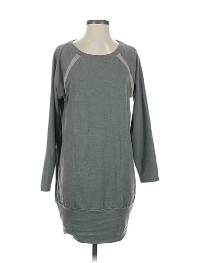 Pre-owned Prana Casual Dress In Gray