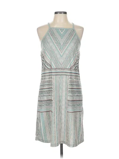 Pre-owned Prana Casual Dress In Gray