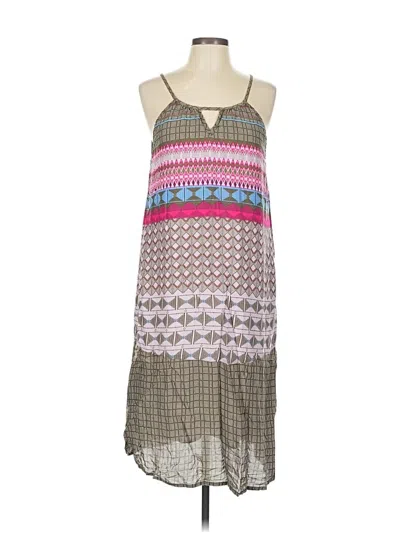 Pre-owned Prana Casual Dress In Gray