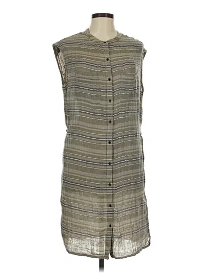 Pre-owned Prana Casual Dress In Gray