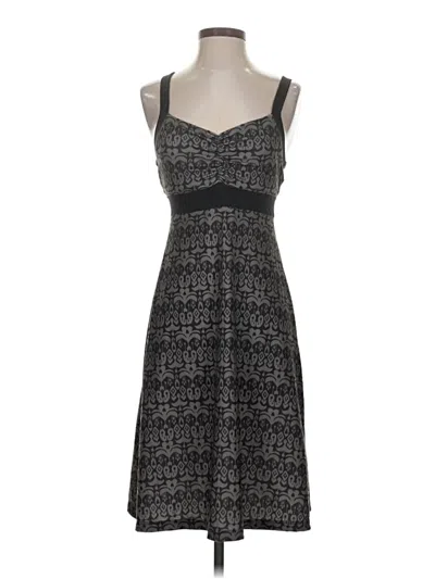 Pre-owned Prana Casual Dress In Gray