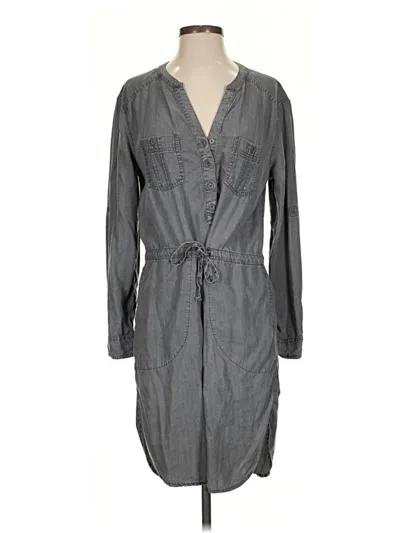 Pre-owned Prana Casual Dress In Gray