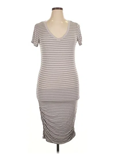 Pre-owned Prana Casual Dress In Gray