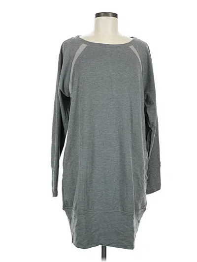 Pre-owned Prana Casual Dress In Gray