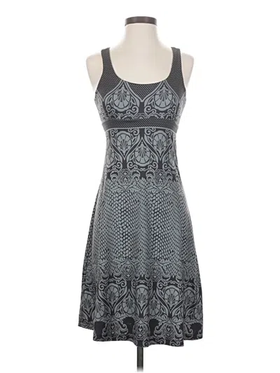 Pre-owned Prana Casual Dress In Gray
