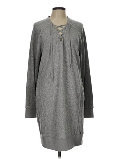 Pre-owned Prana Casual Dress In Gray